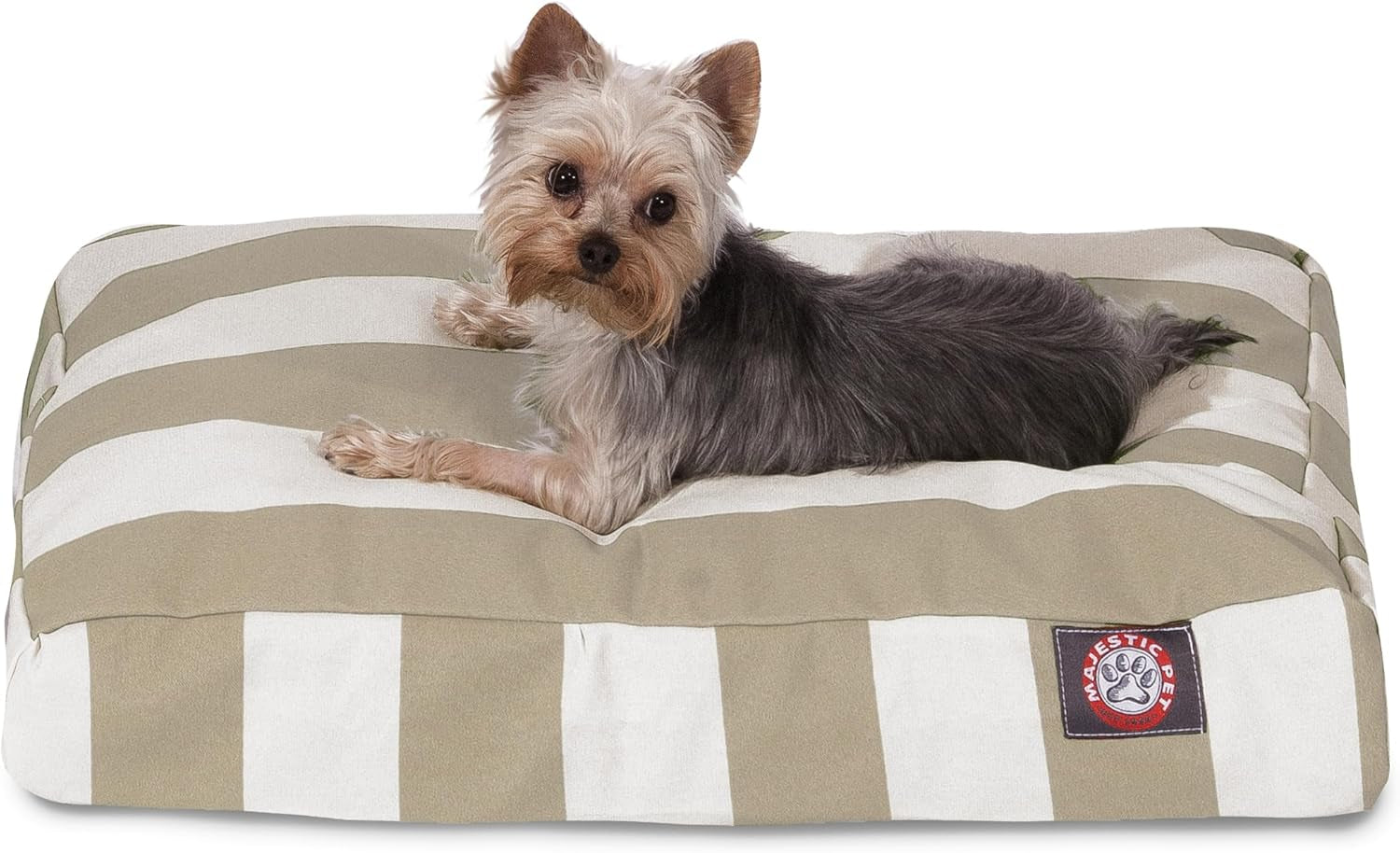 majestic-pet-stripes-rectangle-medium-dog-bed-washable-non-slip-comfy-pet-bed-dog-crate-bed-with-removable-washable-cover-dog-kennel-bed-for-sleeping-polyester-fiber-medium-black