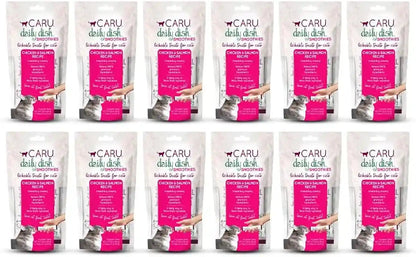 CARU - Daily Dish Tuna Flavored Cat Smoothies - 0.5Oz Tubes - 4 Pack9