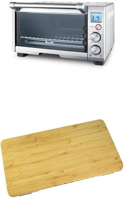 the Compact Smart Oven, Countertop Electric Toaster Oven BOV650XL with  BOV650CB Bamboo Cutting Board for Use with BOV650XL Compact Smart Oven1