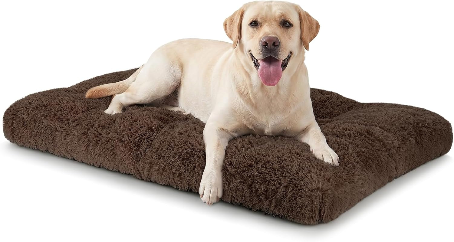 joejoy-large-dog-bed-crate-pad-deluxe-plush-washable-dog-beds-fulffy-soft-kennel-pad-anti-slip-pet-sleeping-mat-for-extra-large-medium-small-dogs-40-x-27-beige
