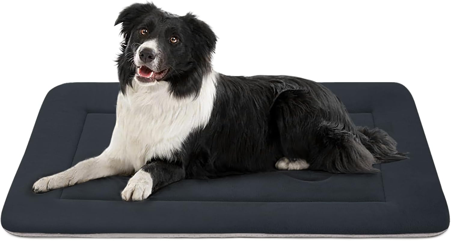 large-dog-bed-soft-dog-crate-pad-mat-42-in-non-slip-bottom-washable-dog-sleeping-mattress-pet-beds-cat-bed-kennel-pad-dark-blue-gray