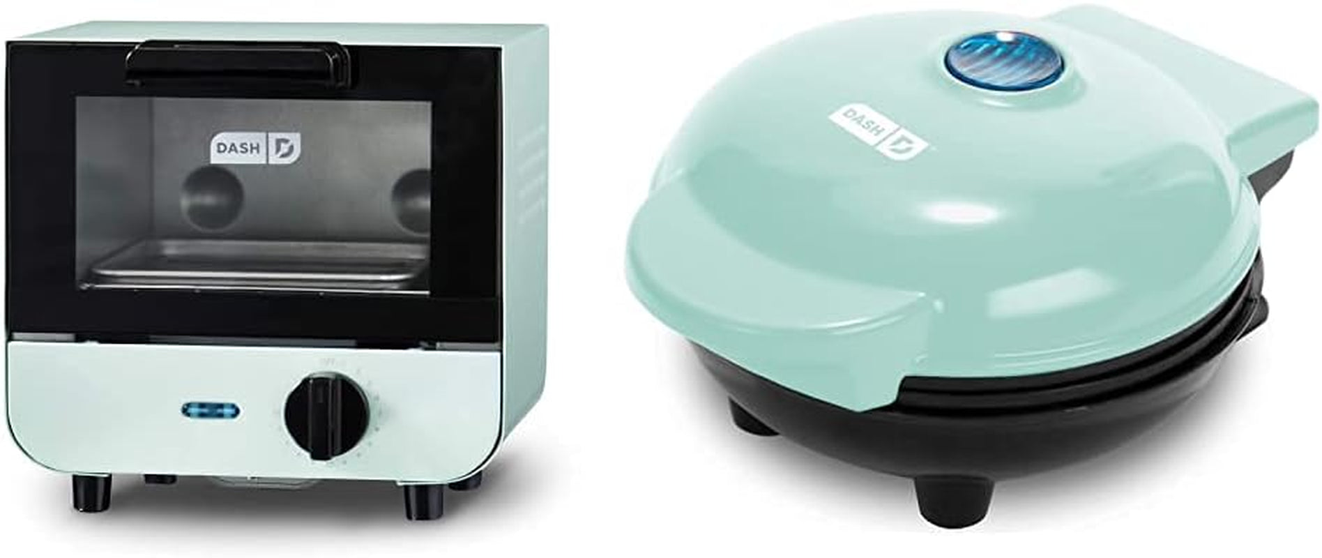 dmto100gbaq04-mini-toaster-oven-cooker-for-bread-bagels-aqua-mini-maker-portable-grill-machine-panini-press-for-gourmet-burgers-sandwiches-chicken-other-on-the-go-breakfast-aqua