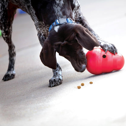 KONG Wobbler - Interactive Dog Toy for Treat Dispensing - Dog Slow Feeder for Healthy Eating - for Medium/Large Dogs | Interactive Treat-Dispensing Toy & Slow Feeder That Supports Healthy Eating & Keeps Dogs Mentally Busy2