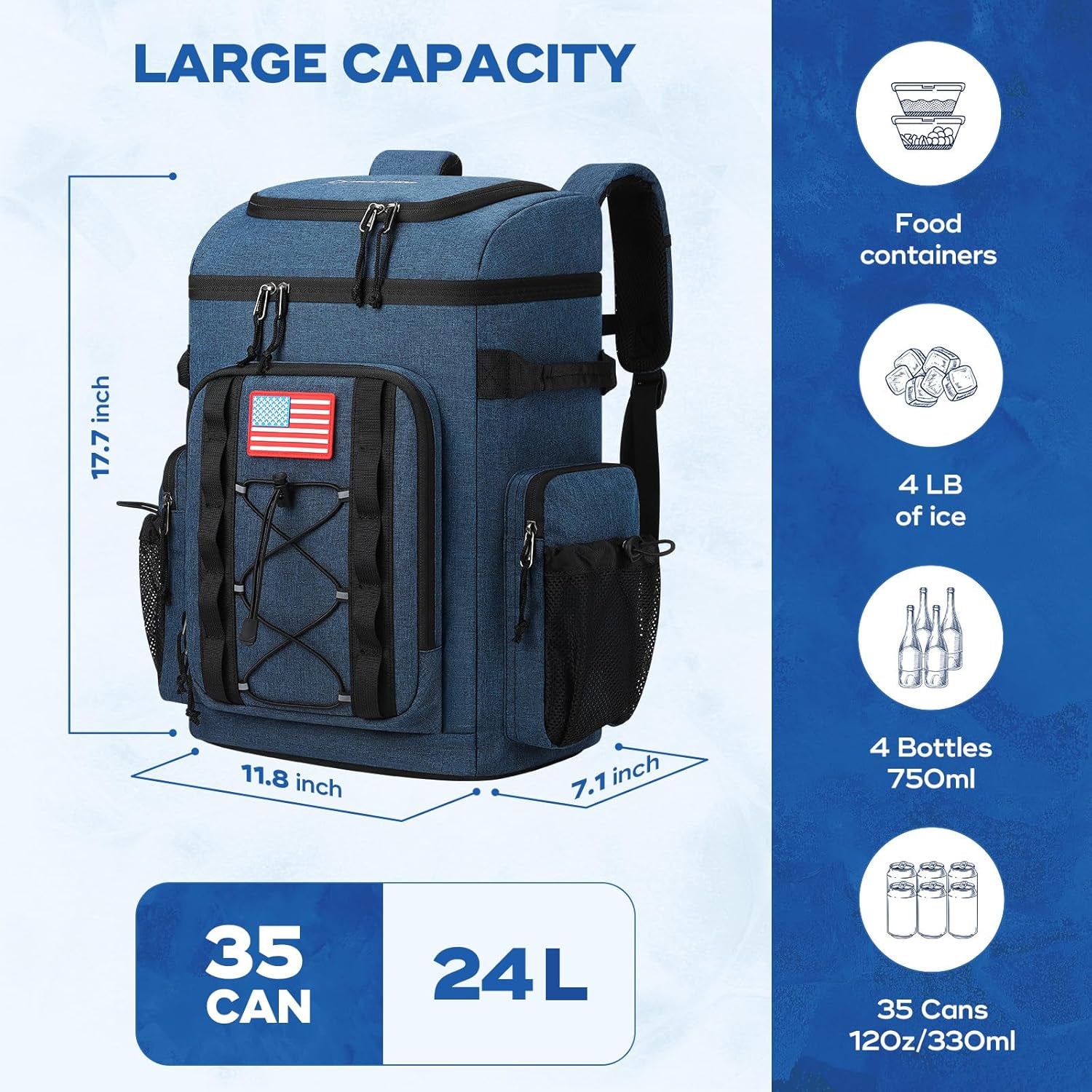 35-50-can-insulated-backpack-cooler-leakproof-soft-lunch-ice-bag-keeps-food-cold-for-16h-peva-liner-durable-nylon-ergonomic-padding-perfect-for-men-women-camping-beach-hiking-travel