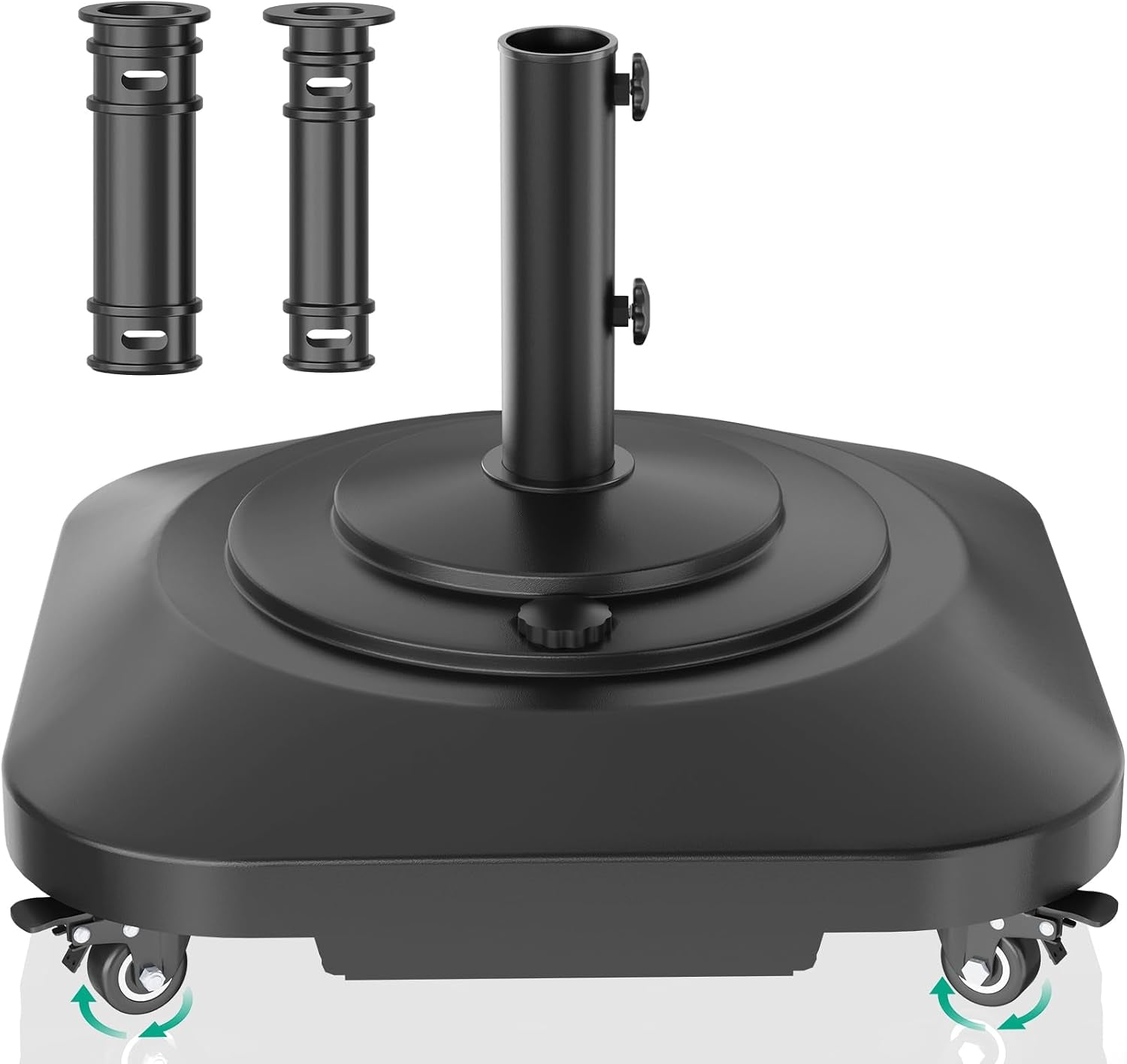 umbrella-base-with-wheels-umbrella-stand-heavy-duty-100lb-windproof-fillable-umbrella-base-mobile-square-umbrella-stand-outdoor-base-for-patio-deck-poolside-lawn-fits-most-sized-umbrellas