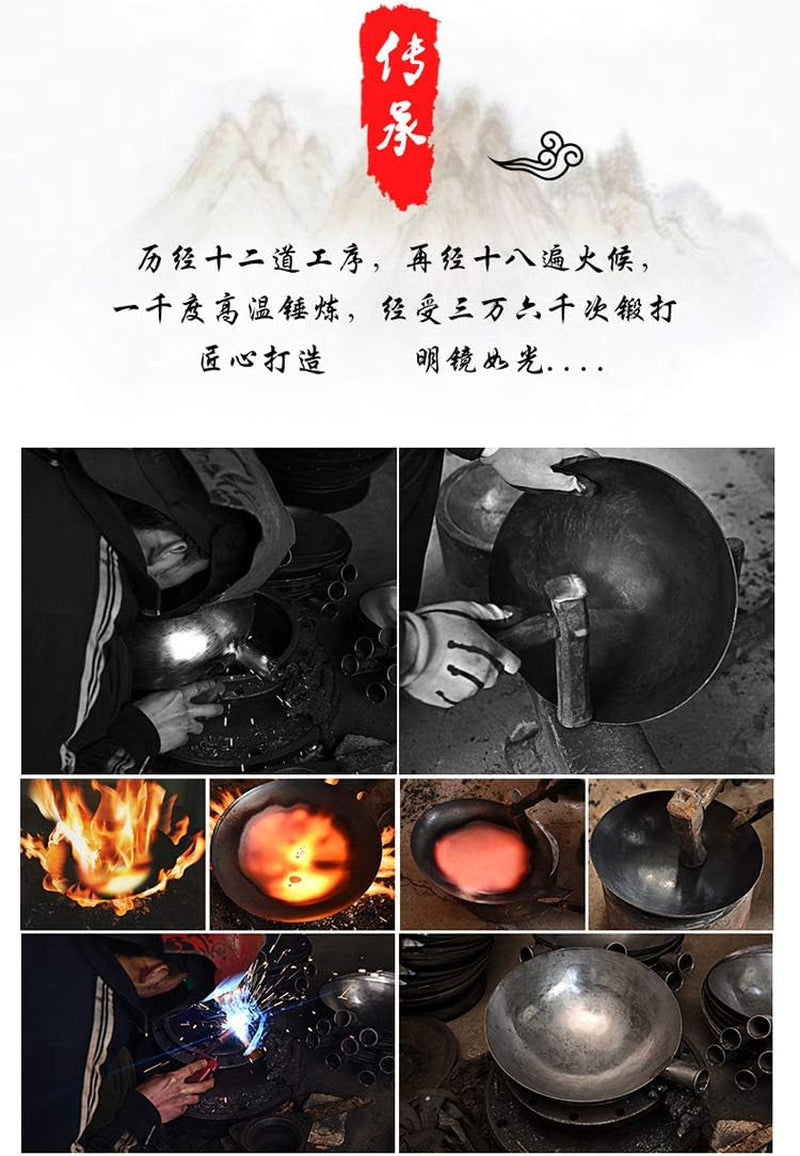 chinese-100-hand-hammered-iron-woks-stir-fry-pans-non-stick-no-coating-less-oil-34cm-black-seasoned-wooden-handle-masterchef