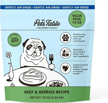 The Pets Table Chicken & Sweet Potato Air Dried Dog Food, 1 Lb / 16 Oz Bag24