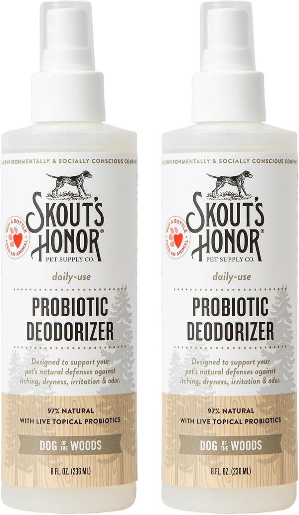 SKOUT'S HONOR Probiotic Dog Deodorizing Spray - Sunkissed Coconut, 8 Oz | Hydrating Daily-Use Formula with Avocado Oil and Omega-3S, Microbiome-Friendly, Paraben and Sulfate-Free10