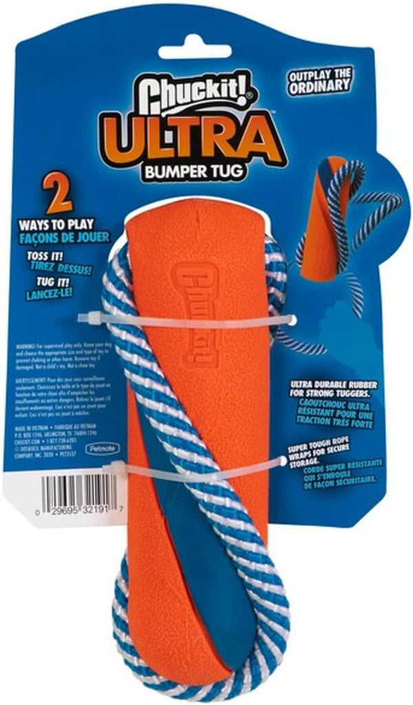 Chuckit! Ultra Bumper Tug Dog Toy,Orange,Medium2