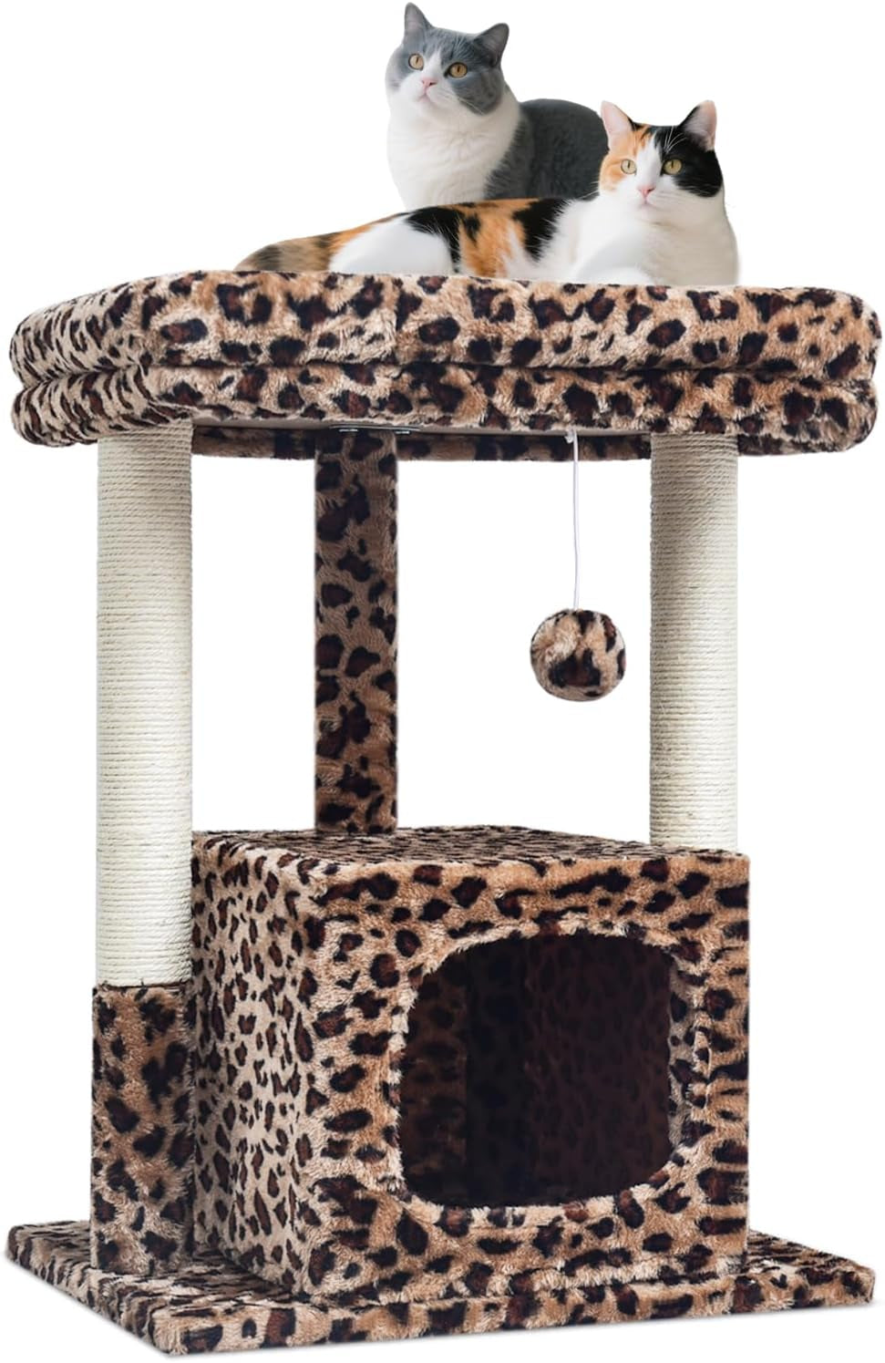 syandlvy-27-cat-tree-for-indoor-cats-activity-tower-with-scratching-posts-modern-kitten-condo-with-plush-perch-hanging-ball-for-play-beige