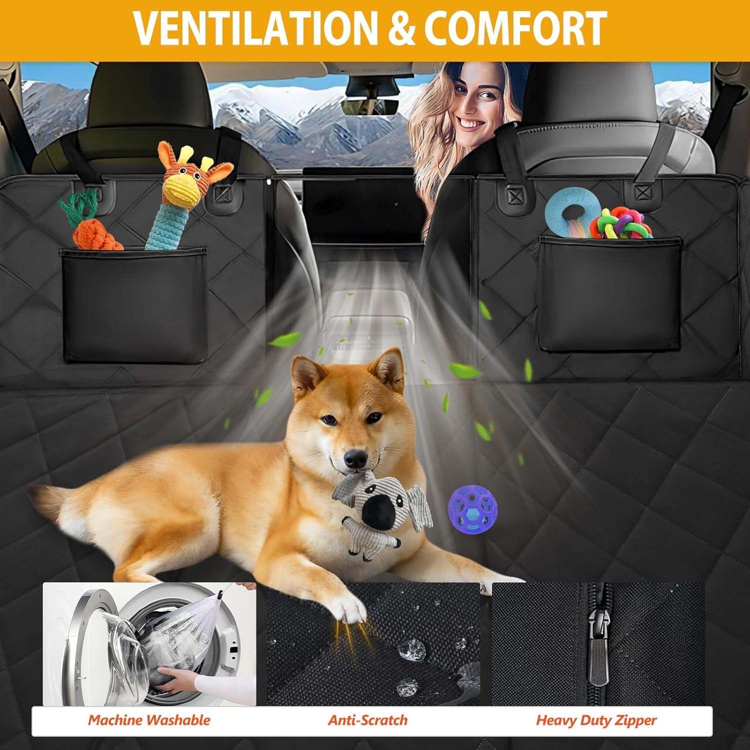 back-seat-extender-for-dogs-large-space-dog-car-seat-cover-hard-bottom-holds-420lbs-sturdy-backseat-extender-for-dogs-upgraded-waterproof-pet-car-bed-dog-hammock-for-car-suv-truck-black