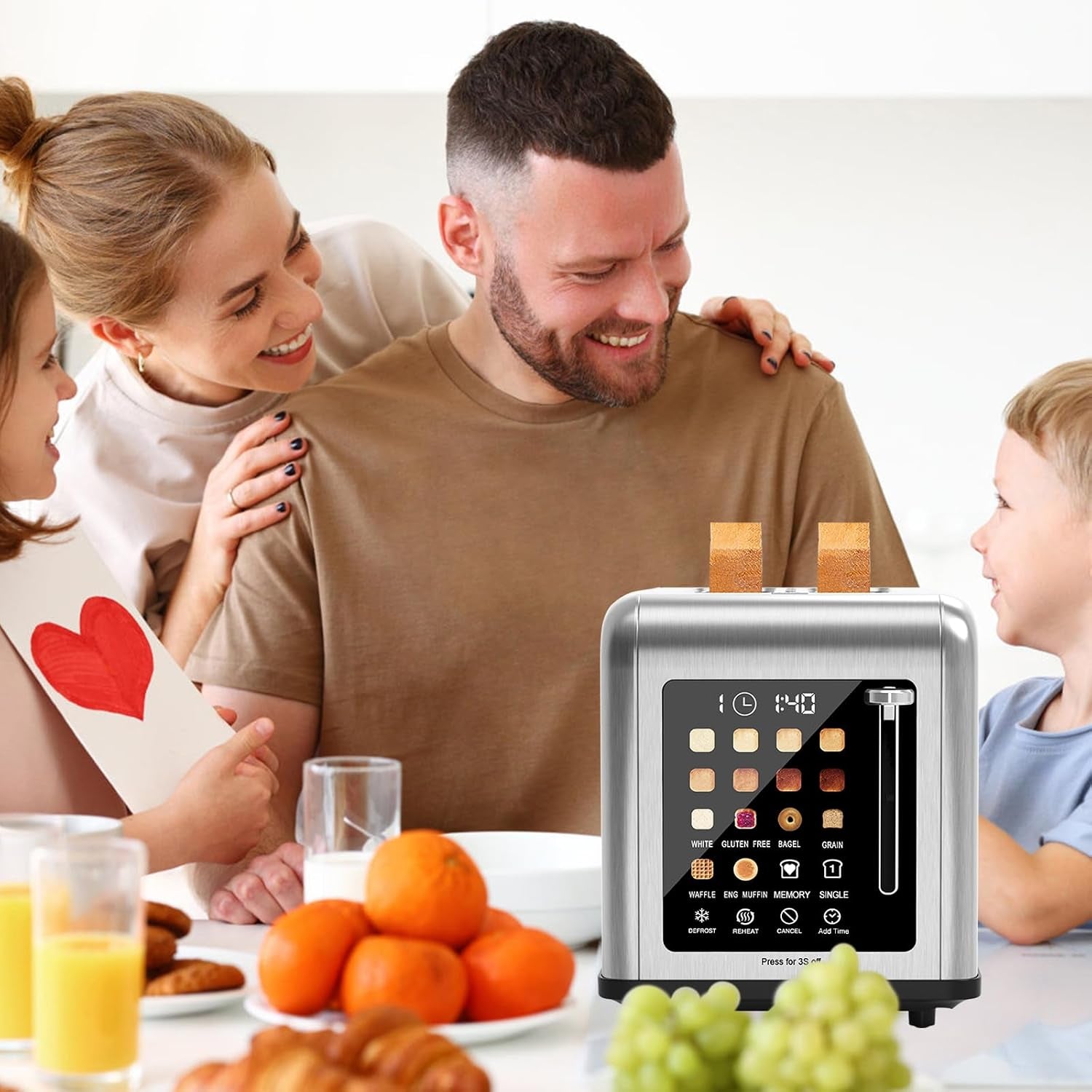 2-slice-toaster-touch-screen-stainless-steel-toasters-digital-timer-2-slot-toasters-8-shade-settings-6-bread-types-for-bagel-cancel-defrost-silver