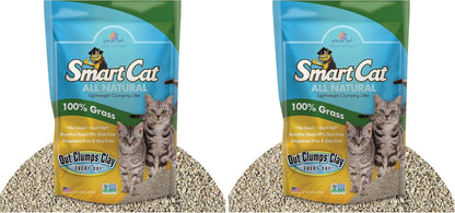 Smartcat All Natural Clumping Cat Litter, 20 Pound (320Oz 1 Pack) - Alternative to Clay and Pellet Litter - Chemical and 99% Dust Free - Unscented and Lightweight11
