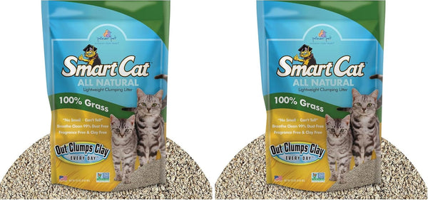 Smartcat All Natural Clumping Cat Litter, 20 Pound (320Oz 1 Pack) - Alternative to Clay and Pellet Litter - Chemical and 99% Dust Free - Unscented and Lightweight11
