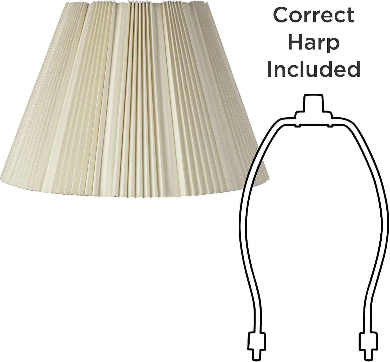 hosea-extra-large-eggshell-white-pleated-bell-shade-10x19x13x12-25-spider-10-top-x-19-bottom-x-12-25-high-replacement-for-table-floor-lamps-pre-assembled-harp-finial