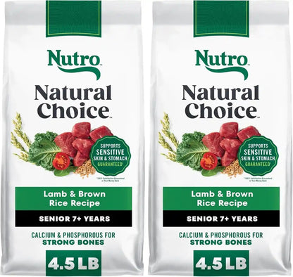 Nutro Natural Choice Senior Small Breed Dry Dog Food, Chicken, 5 Lb | Chicken First Ingredient, Beet Pulp Prebiotic, Omega-3 & Omega-6, Vitamin E & Selenium Antioxidants, Supports Bones, Skin12