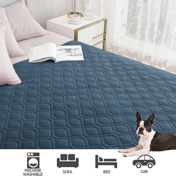 Ameritex Waterproof Dog Bed Cover Pet Blanket for Furniture Bed Couch Sofa Reversible 52 X 82 Inches5