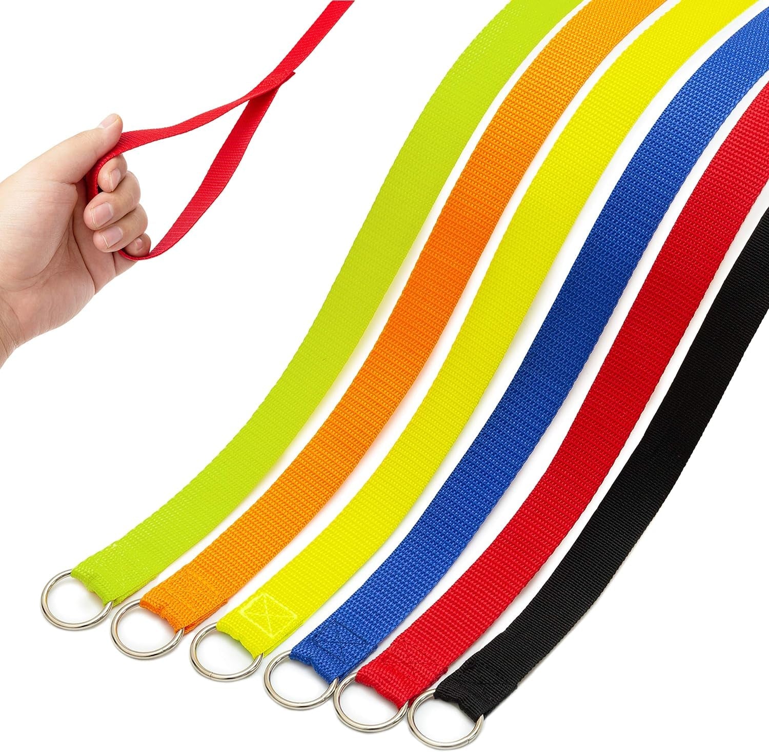 slip-lead-dog-leash-6-pcs-short-pet-leashes-slip-leads-for-dogs-cats-grooming-shelter-rescues-walking-training-etc-6-ft-strong-pulling-dog-leash-with-o-ring