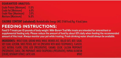Milk-Bone Trail Mix Dog Treats, Real Beef & Sweet Potato Flavor, 20 Ounces | Made with Real Beef & Sweet Potato, Bite Sized Dog Treats in a Mix of Fun Shapes and Textures7