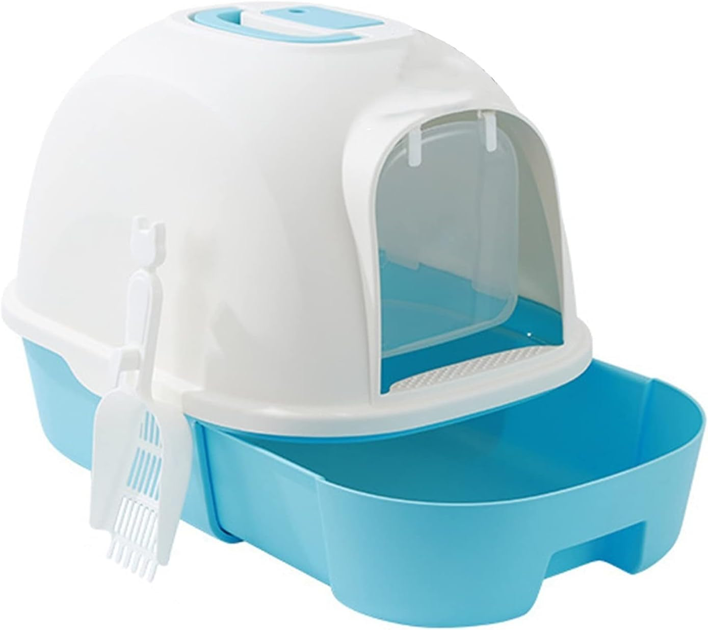 dog-potty-training-toilet-cat-litter-box-dome-drawer-design-with-scoop-enclosed-large-kitty-anti-splashing-suppliesb