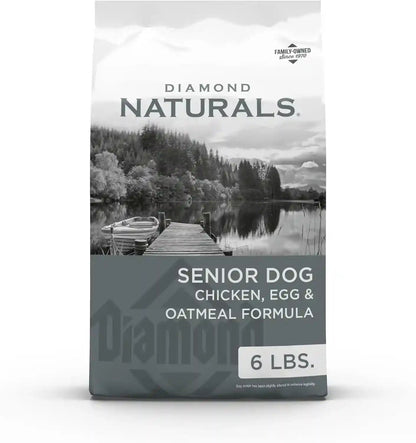 Diamond Naturals Senior Real Meat Recipe Natural Dry Dog Food with Real Cage Free Chicken, 35Lb | Balanced Protein & Fat Levels Tailored for Aging Dogs | Glucosamine to Help Support Joints & Mobility | Guaranteed Probiotics8
