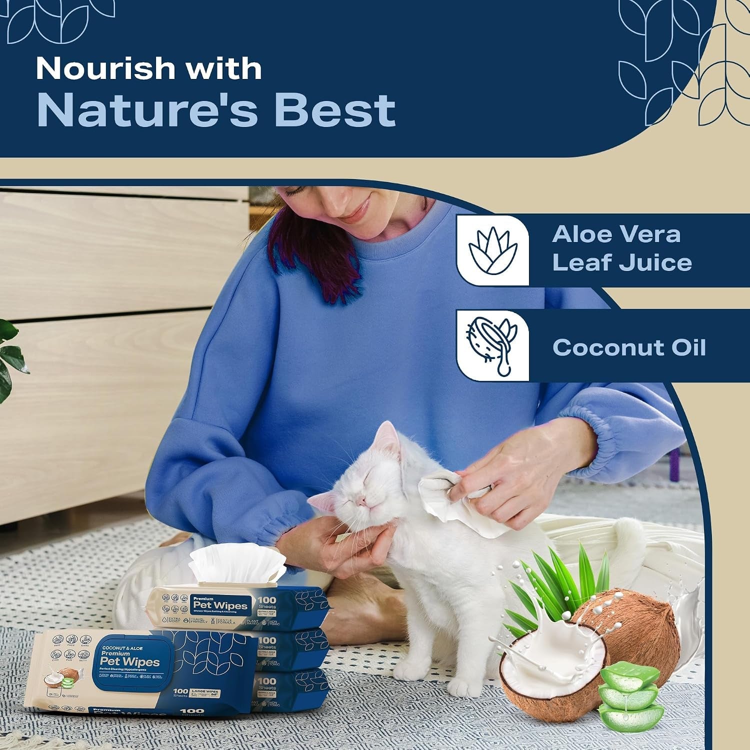 refreshify-dog-wipes-for-paws-and-butt-coconut-scented-pack-of-400-pet-wipes-for-dogs-and-cats-deodorizing-non-toxic-dog-wipes-12-additional-travel-wipes