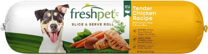 Freshpet Fresh Dog Food, Slice & Serve Roll, Tender Chicken Recipe, 6 Lb.2