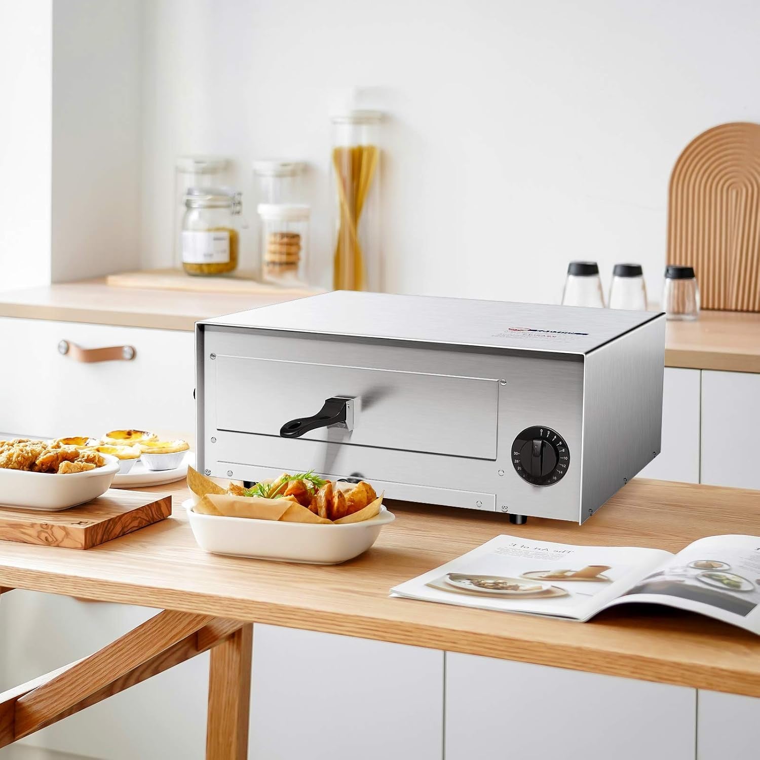 electric-pizza-oven-indoor-stainless-countertop-pizza-maker-with-timer-removable-crumb-tray-for-commercial-and-home-use-fits-12-pizzas