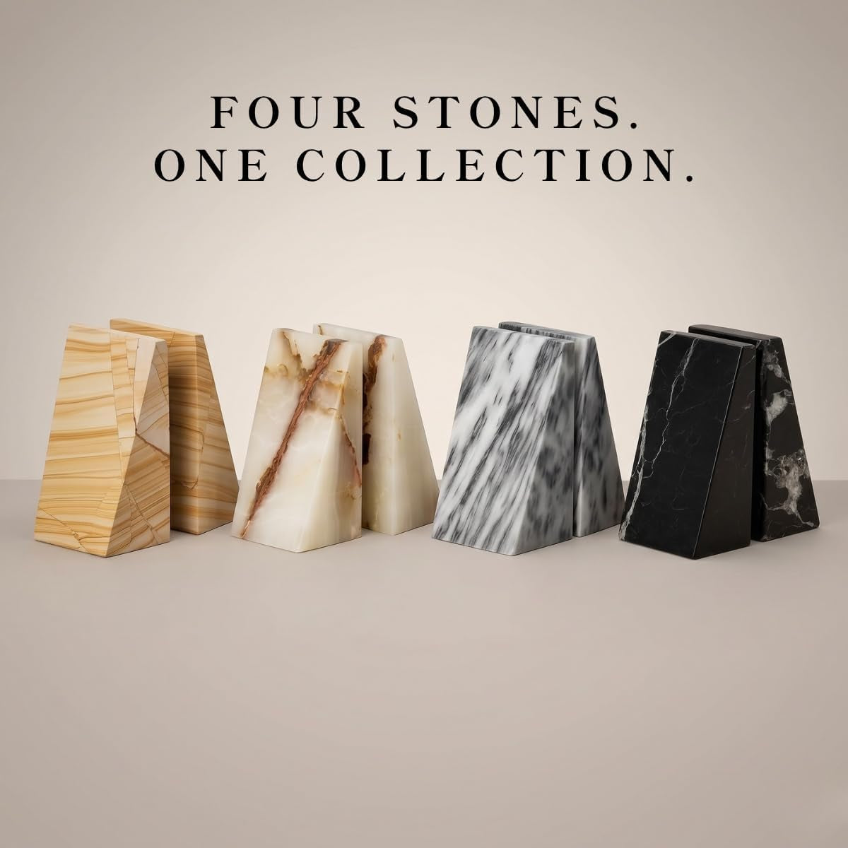 white-triangular-onyx-marble-bookends-heavy-duty-wedge-design-modern-office-and-bookshelf-organizer