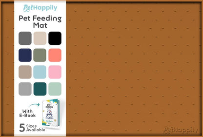 Dog Food Mat - Raised Edges Dogs Mat for Food and Water Prevent Spill, Waterproof Cat Food Mats Protect Floors, Easy Clean Dog Bowl Mats for Food and Water, Silicone Pet Feeding Placemats33