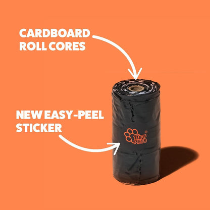 Tuff Pets Dog Poop Bags Rolls with Handles, Extra Thick Poop Bags for Dogs | 16 Rolls of Heavy Duty Doggie Poop Bags, Fits Any Standard Dispenser7