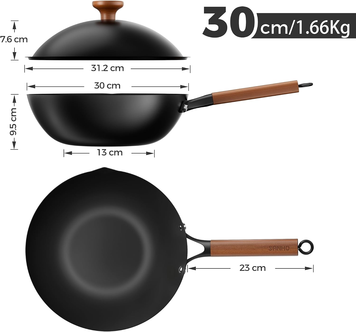 12-inch-carbon-steel-wok-pan-4qt-woks-stir-fry-pans-nonstick-with-lid-no-seasoning-required-0-coating-compatible-with-all-cooktops-utensils-for-stir-fry-pan-fry-steam-camping