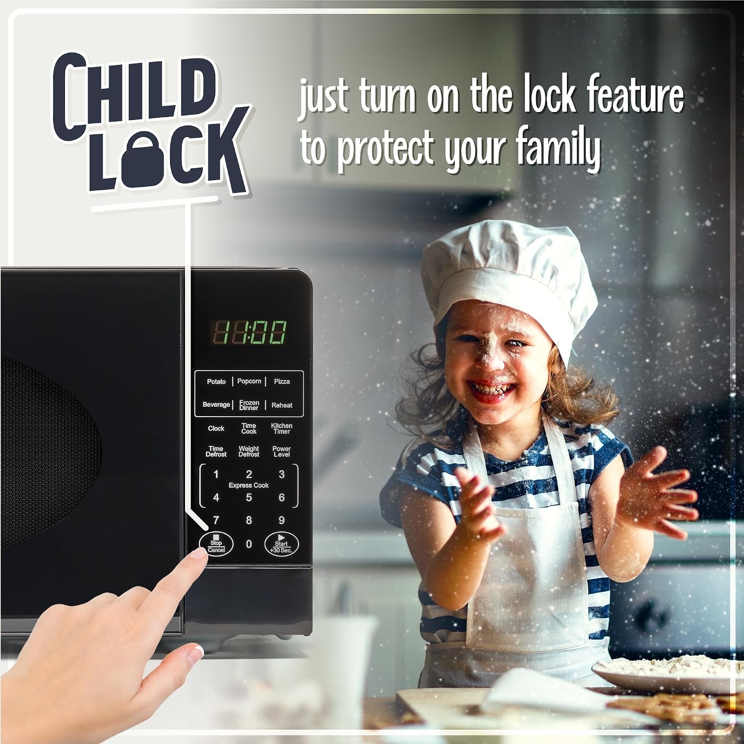 modern-retro-countertop-microwave-oven-700-watt-0-7-cu-ft-12-pre-programmed-cooking-settings-digital-clock-kitchen-appliances-black
