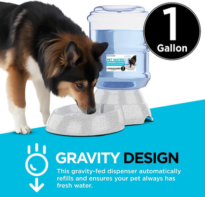 Automatic Pet Waterer Dispenser with Bpa-Free Design – 1 Gallon Capacity, Convenient Waterer Solution Ideal for Dogs and Cats Small and Large Pets7
