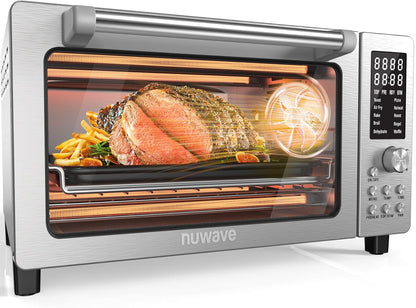 Bravo Pro Smart Air Fryer Toaster Oven Countertop Combo | 10-In-1 Cooking Functions, 1800W, 50-450°F, 21-Qt, Pfas-Free, Upgraded Super Convection1