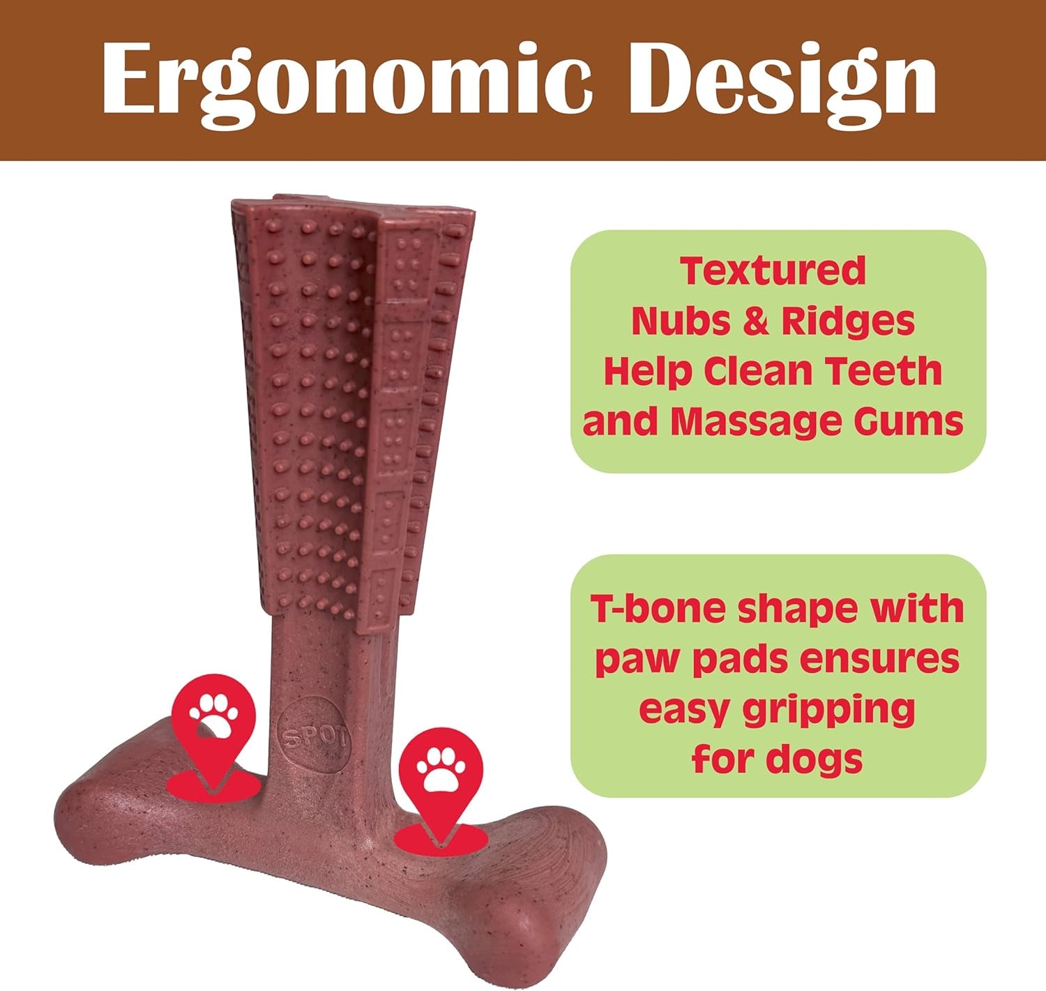 spot-bam-bones-plus-t-bone-bamboo-fiber-nylon-dog-chew-toy-for-moderate-to-aggressive-chewers-durable-long-lasting-non-splintering-beef-flavor-toy-for-adult-dogs-puppies-under-60-lbs-6-in