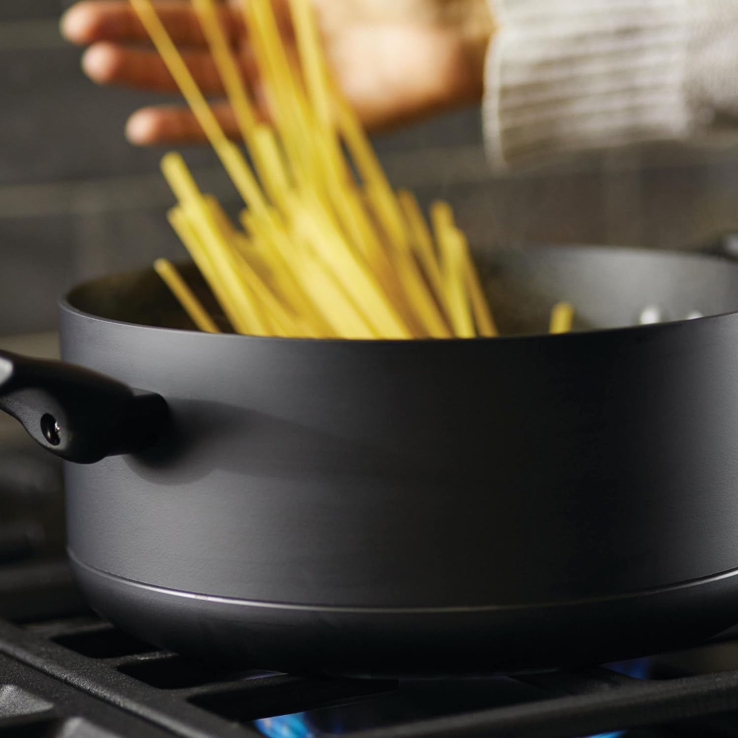 power-base-nonstick-cookware-pots-and-pan-set-12-piece-matte-black