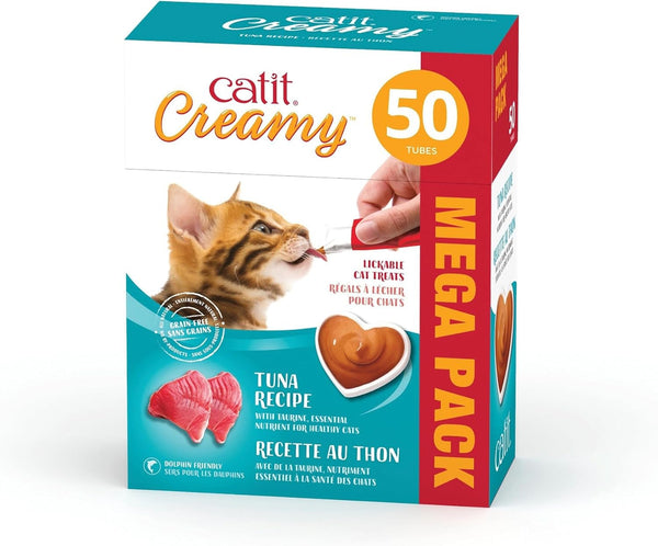 Catit Creamy Lickable Cat Treat – Hydrating and Healthy Treat for Cats of All Ages - Assortment, 72-Pack8