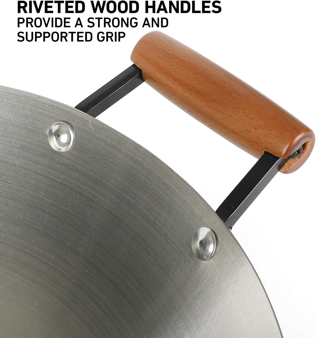 oster-sangerfield-14-inch-stainless-steel-wok-with-wood-handles-durable-non-stick-stir-fry-pan-for-gas-and-electric-stovetops