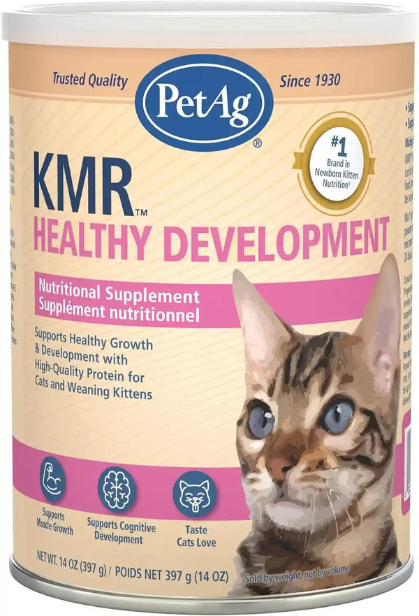 Petag KMR Healthy Development - 14 Oz - Great Tasting Nutritional Supplement for Cats and Weaning Kittens1