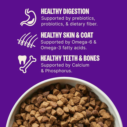 Wellness Complete Health Adult Dry Dog Food, Wholesome Grain Kibble, Natural, Chicken and Oatmeal Recipe, 30 Lb Bag5