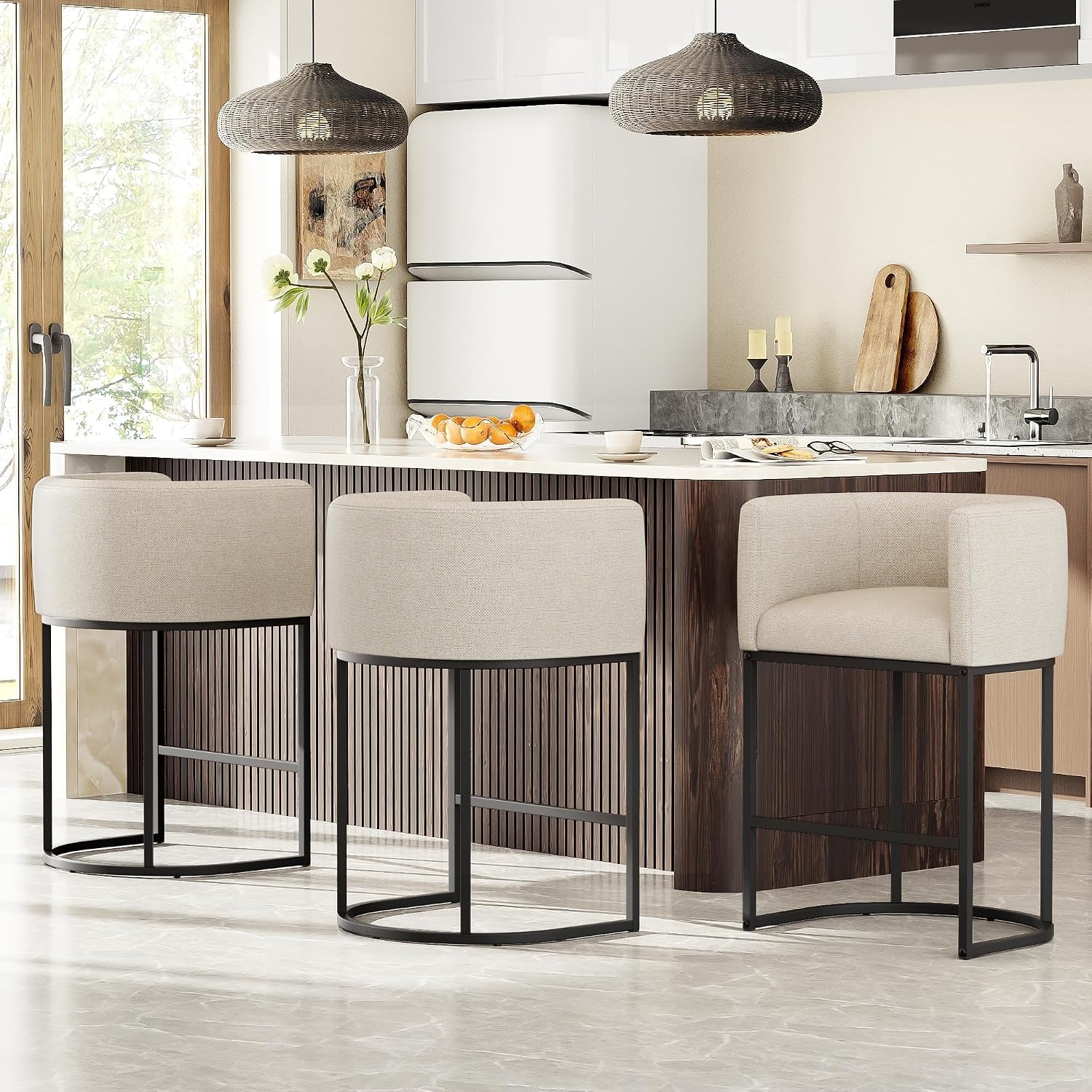 26-h-counter-height-bar-stools-set-of-2-modern-barrel-counter-stools-with-backrest-and-arms-linen-fabric-upholstered-accent-barstools-for-kitchen-island-support-450-lbs-beige