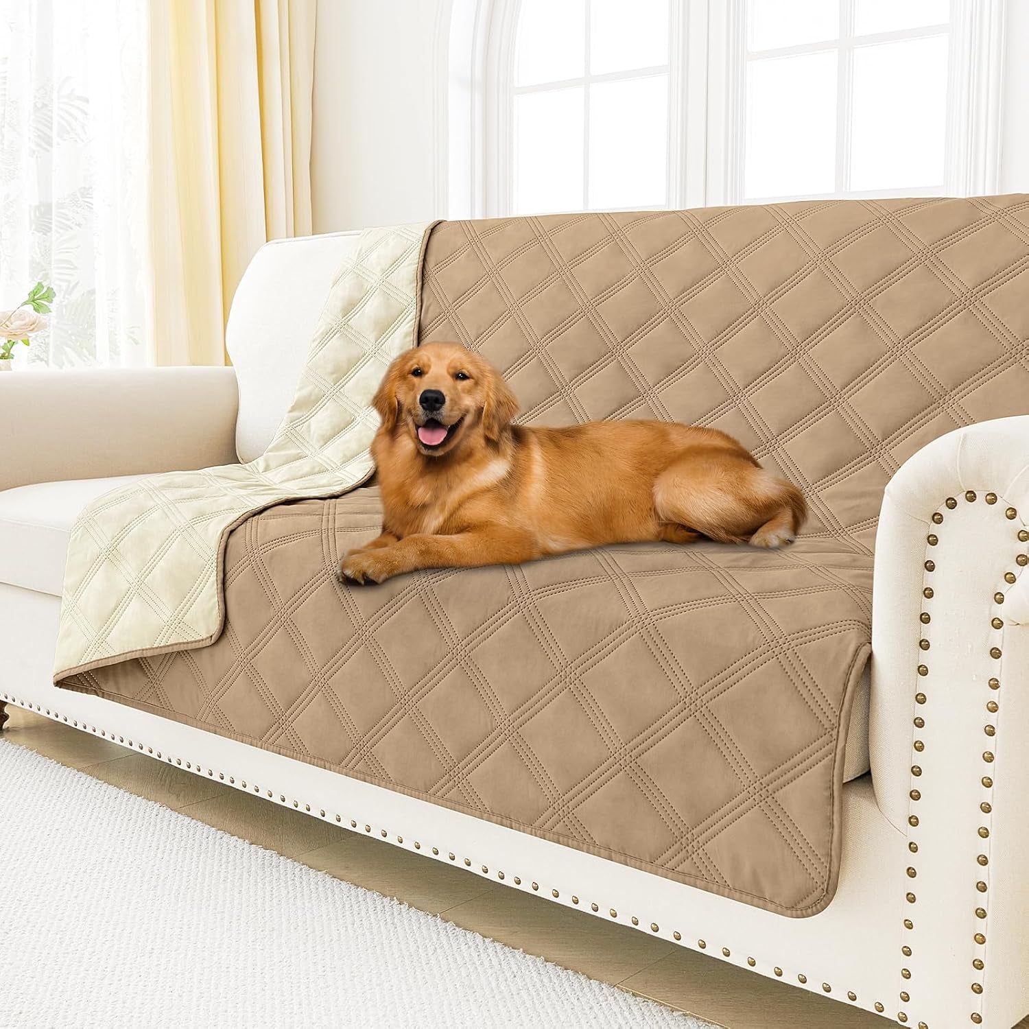 smiry-waterproof-dog-bed-cover-blanket-reversible-pet-blanket-soft-reversible-washable-leakproof-cats-dogs-couch-cover-for-sofa-couch-furniture-30x70-inch