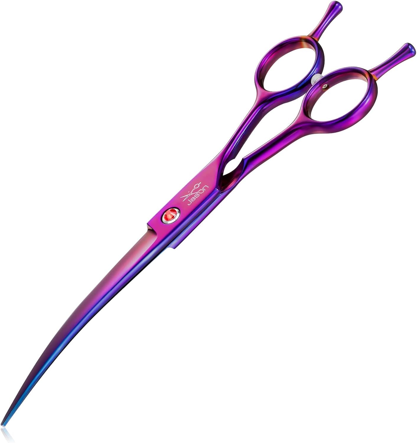 jason-grooming-scissors-for-dogs-sharp-thinning-dog-shear-with-muffler-pad-stainless-steel-dog-grooming-shears-professional-texture-scissors-for-pets-christmas-gift
