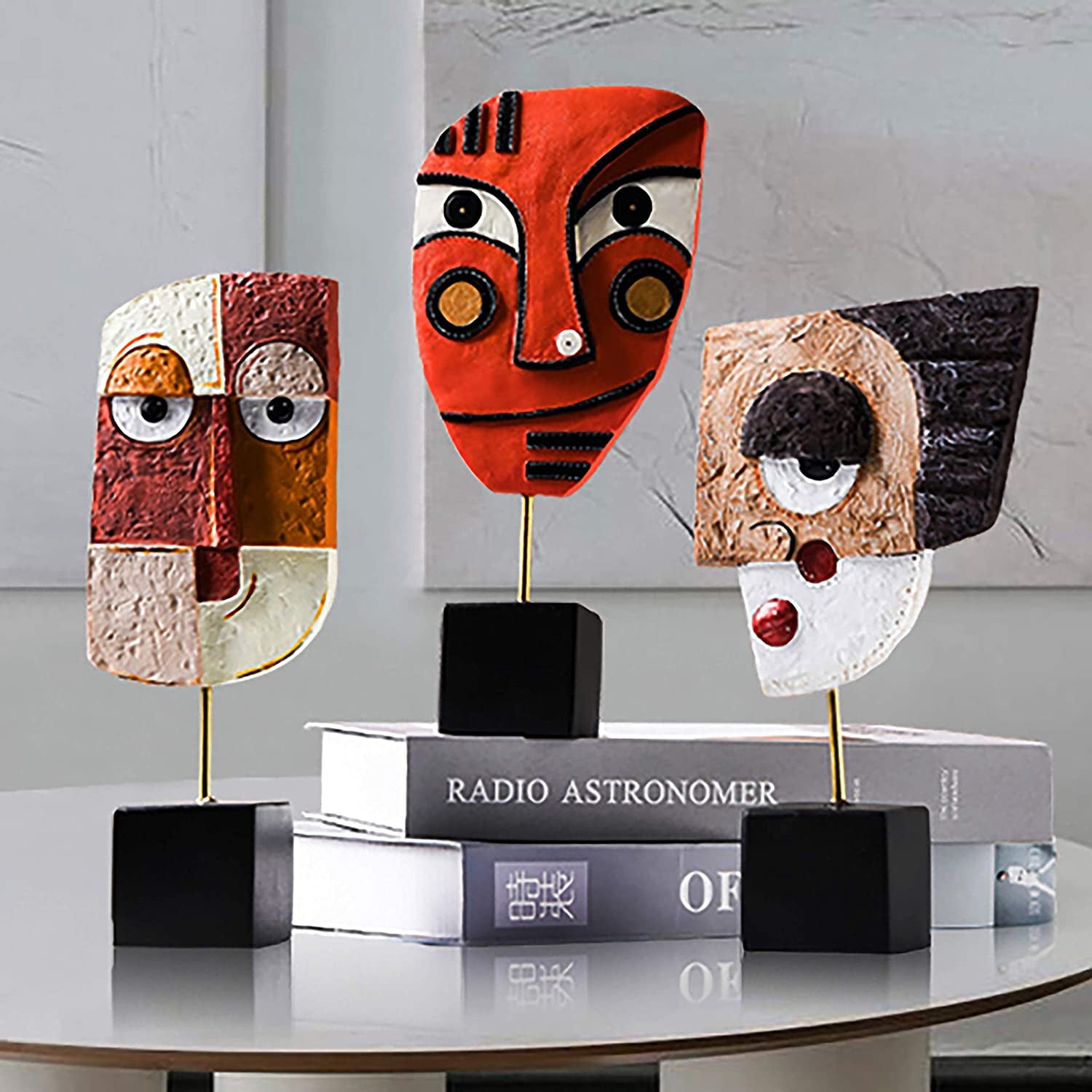 wink-handcrafted-statues-resin-abstract-sculpture-for-home-decor-modern-african-art-tribal-figurines-decorations-items-accents-influencer-picks-for-bookshelf-tv-stand-living-room-nightstand