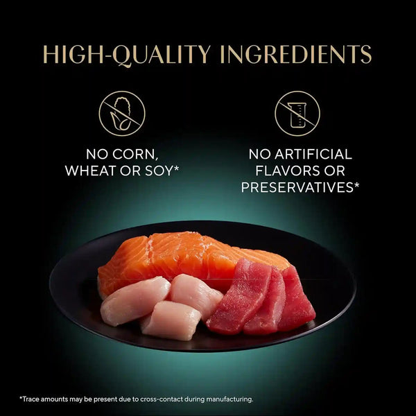 Sheba Perfect Portions Grilled Bites Wet Cat Food, Variety, 2.6 Oz, 24 Ct | Chicken, Salmon & Tuna Variety, 48 Servings, Snap-Peel-Serve Twin-Pack Trays, Complete & Balanced, Vitamins & Minerals5