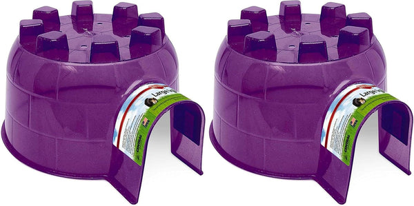 Kaytee Igloo Habitat Hideout for Pet Rabbits, Ferrets, Guinea Pigs, and Other Small Animals, Giant6