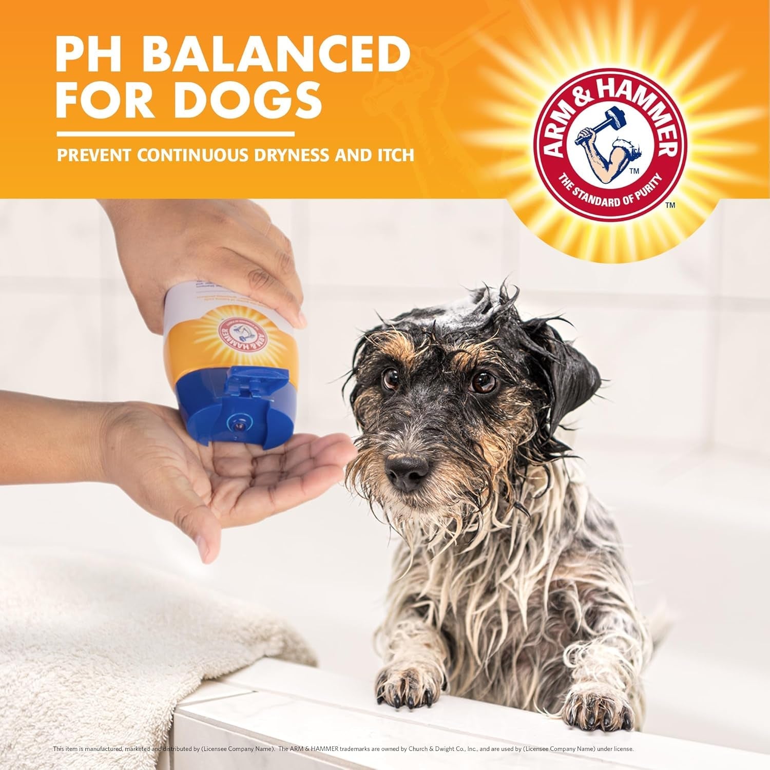 arm-hammer-for-pets-shed-control-shampoo-20oz-juicy-guava-scent-professional-quality-dog-shed-less-shampoo-de-shedding-dog-shampoo-free-of-sodium-lauryl-sulfate-parabens