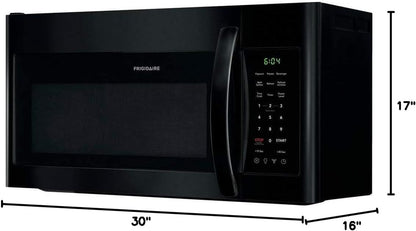 Frigidaire FFMV1846VB 30" Black over the Range Microwave with 1.8 Cu. Ft. Capacity4