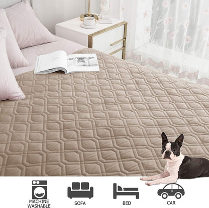 Ameritex Waterproof Dog Bed Cover Pet Blanket for Furniture Bed Couch Sofa Reversible4
